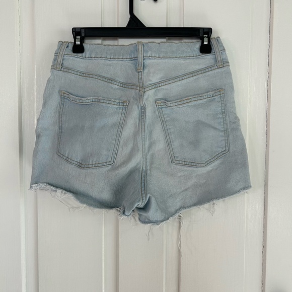 Universal Thread Light Blue Button-Fly Denim Shorts - Picture 5 of 5